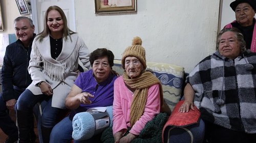 Celebra Guadalupe los 100 años de Doña Gaudencia