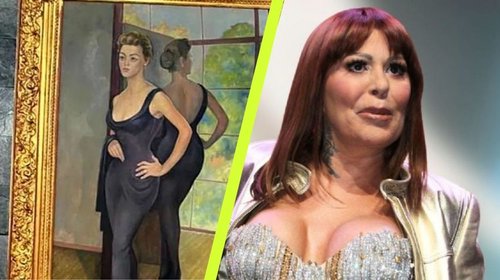 Alejandra Guzmán revela que heredó el cuadro de Diego Rivera