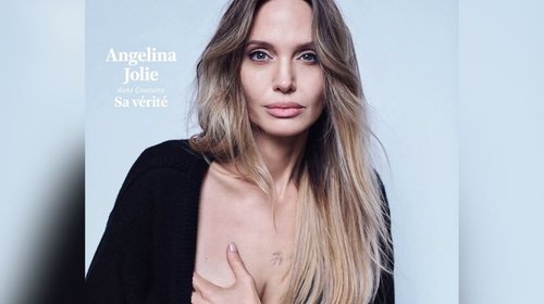 Angelina Jolie muestra por primera vez su cicatriz de mastectomía