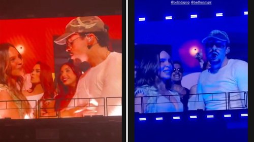 Belinda sorprende en show de Bad Bunny en Puerto Rico