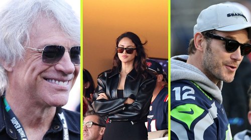 Celebridades asisten al Super Bowl LX en Santa Clara