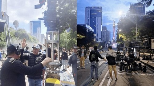 Graban en CDMX escena de la película 'Godzilla x Kong: Supernova'