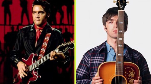 Subastarán guitarras icónicas de Elvis Presley y Noel Gallagher