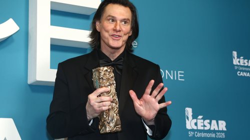 Jim Carrey recibe un César honorifico por su trayectoria