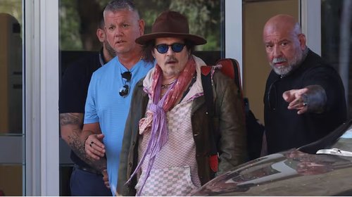 Johnny Depp presenta en su nueva película en Argentina