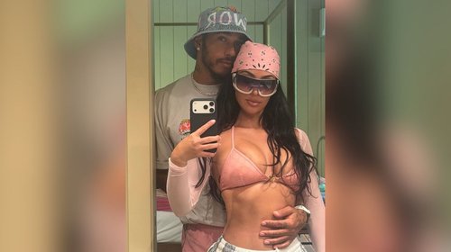 Kim Kardashian y Lewis Hamilton presumen su amor en Hawái