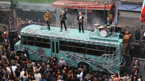 U2 sorprende en CDMX con grabación de video musical