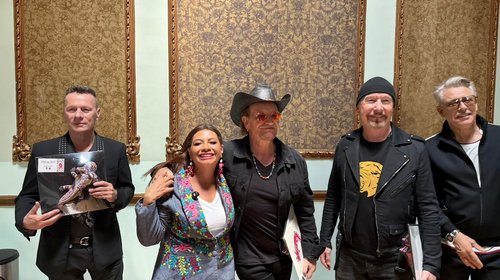 Invitan a U2 a tocar en el Zócalo tras grabar video en CDMX