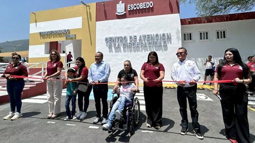 Reinaugura alcalde de Escobedo unidad de rehabilitación