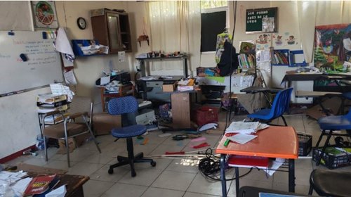 Roban primaria de Matamoros; cancelan festejo del Dia del Niño