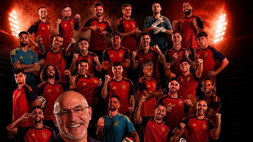 España presenta lista mundialista con dominio absoluto del Barça