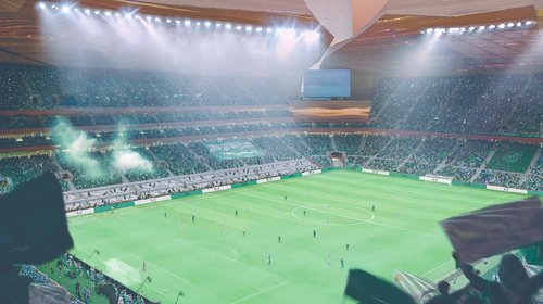 Construirán un estadio futurista; está inspirado en un oasis