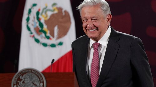 Estoy muy contento de nuestro pueblo: AMLO tras elecciones