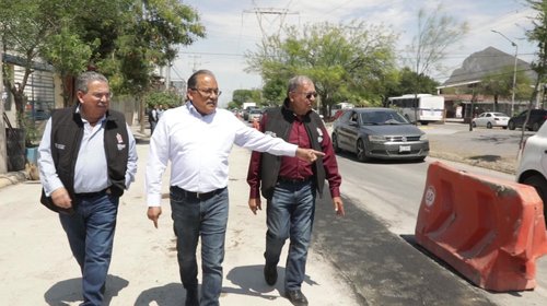 Recarpetea Escobedo calles de La Concordia afectadas por fugas
