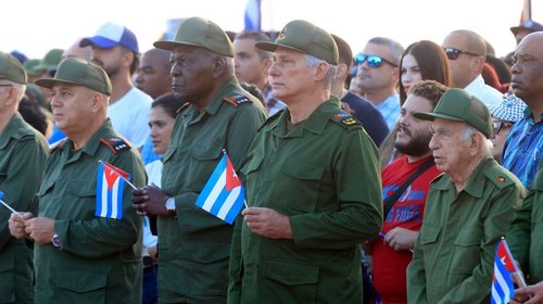 Sanciona EUA al presidente de Cuba y a un hijo de Raúl Castro