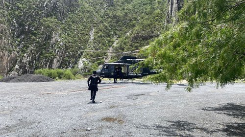 Rescatan a más 100 personas comunidades dentro de La Huasteca