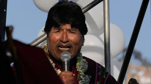 Evo denuncia ataque armado en su contra y acusa al gobierno