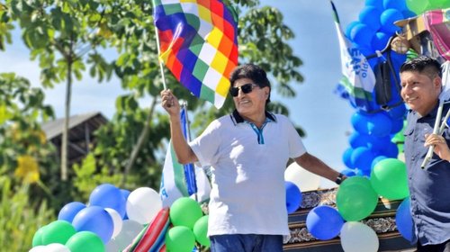 Evo Morales reaparece tras más de un mes de ausencia en Bolivia