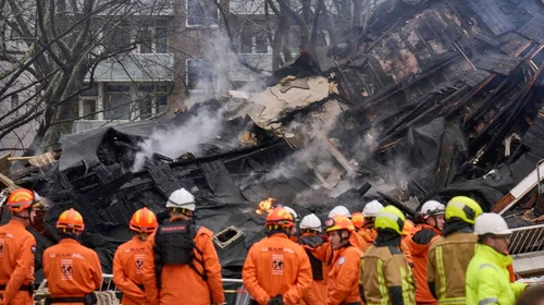 Explosión destruye apartamentos en La Haya; hay un muerto