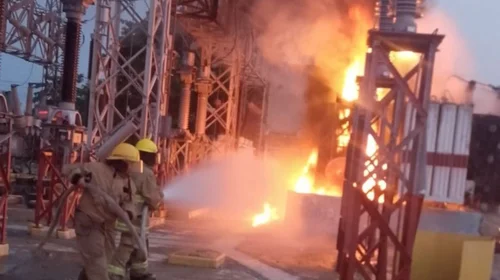 Subestación de CFE explota en Tabasco; sin lesionados