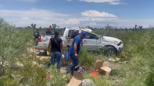 Sube a dos la cifra de muertos por volcadura en General Cepeda
