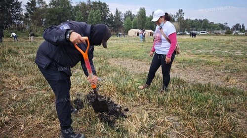 Hallan 317 restos óseos en el Lago de Chalco entre CDMX y Edomex