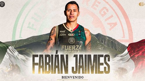 Fabián Jaimes vuelve a Fuerza Regia para la temporada 2026