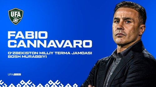 Fabio Cannavaro es nuevo director técnico de Uzbekistán