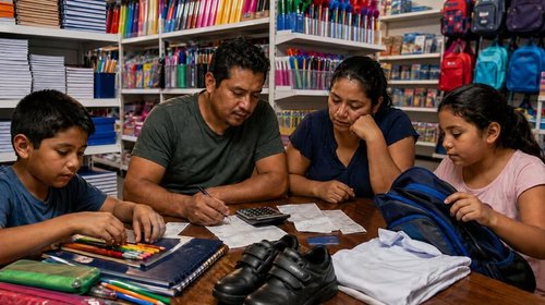 Familias gastarán hasta $10,000 pesos por regreso a clases