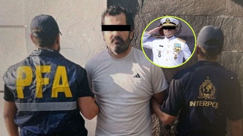 Cae Fernando 'N', contralmirante de Marina en Argentina