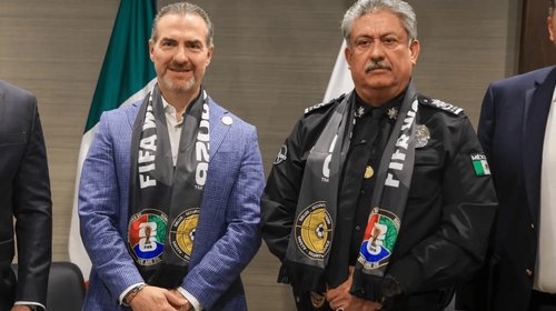 Destaca FIFA estrategia de seguridad de Adrián de la Garza en MTY