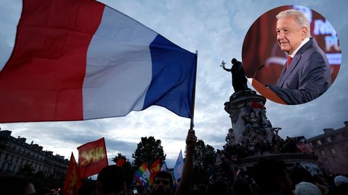 Felicita AMLO a Francia por recientes elecciones legislativas