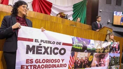 Felicita Morena NL a Sheinbaum por negociaciones con Trump