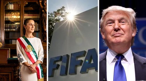 Confirman asistencia de Sheinbaum y Trump al sorteo del Mundial
