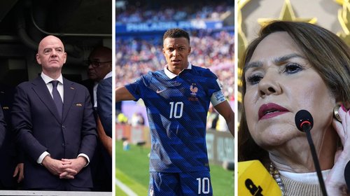 FIFA condena ataques racistas de senadora paraguaya contra Mbappé