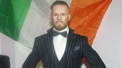 Retiran figura de cera de Conor McGregor en un museo de Irlanda