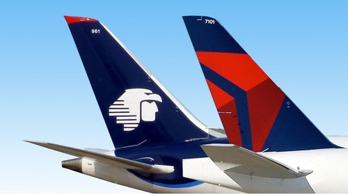 Ordenan poner fin a empresa entre Delta Air Lines y Aeroméxico