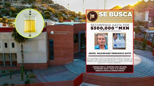 Ofrece Sonora $500,000 por médico que aplicaba sueros vitaminados