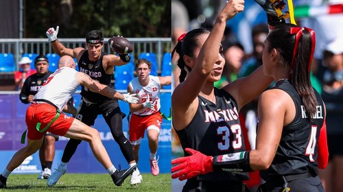 México avanza invicto a playoffs del Mundial de Flag Football