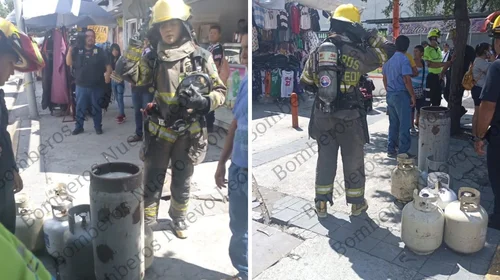 Flamazo deja a tres personas con quemaduras en Monterrey