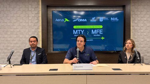 Fortalecen conexión con Texas mediante ruta Monterrey-McAllen 