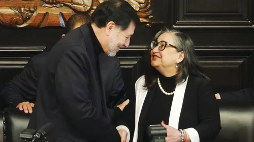 Noroña y Piña acuerdan que mantendrán el diálogo