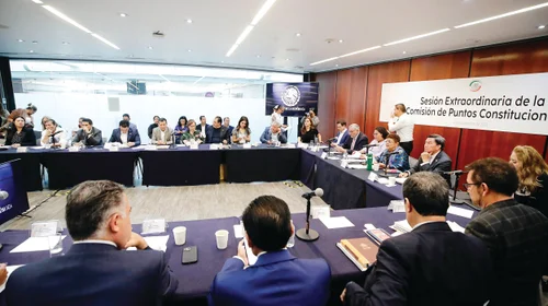 Reforma del Poder Judicial llega al Senado de la República
