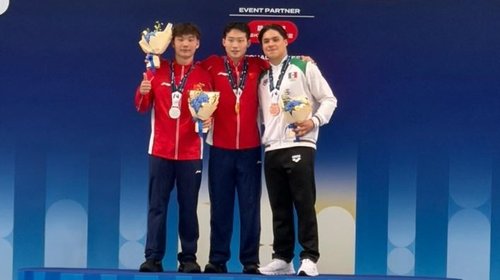 Osmar Olvera conquista bronce en Pekín, Copa de Clavados 2026