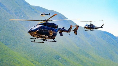 Fuerza Civil ahuyenta a delincuentes con operativo aéreo