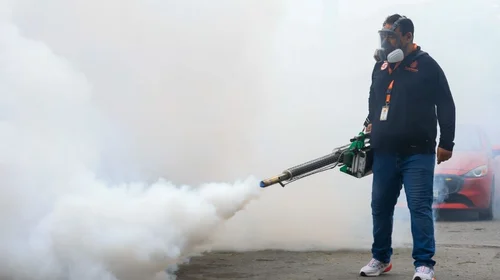 Intensifican en Guadalupe campaña de fumigación contra el dengue