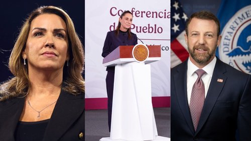 Anuncia presidenta visita de funcionarios de EUA por seguridad