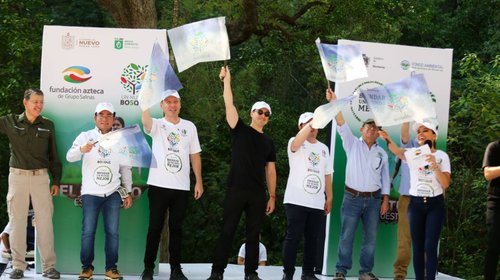 Fundación Azteca y HEINEKEN México reforestan La Estanzuela