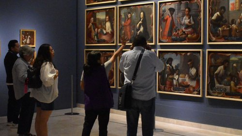 Galería de Castas del Museo de Historia alcanza millón de visitas