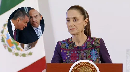 García Luna, decadencia del sexenio de Calderón: Claudia